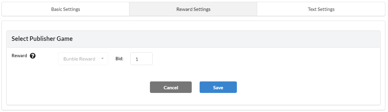 Offerwall settings - Hive Developers