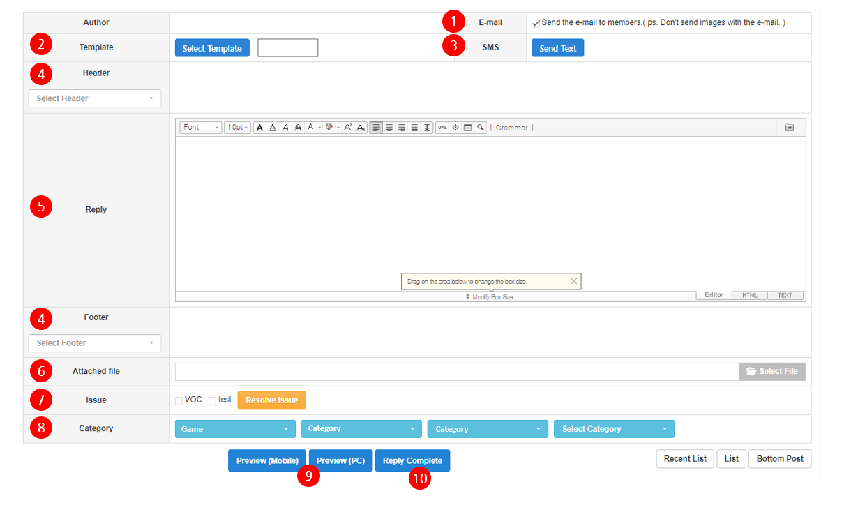 Contact list - Hive Developers