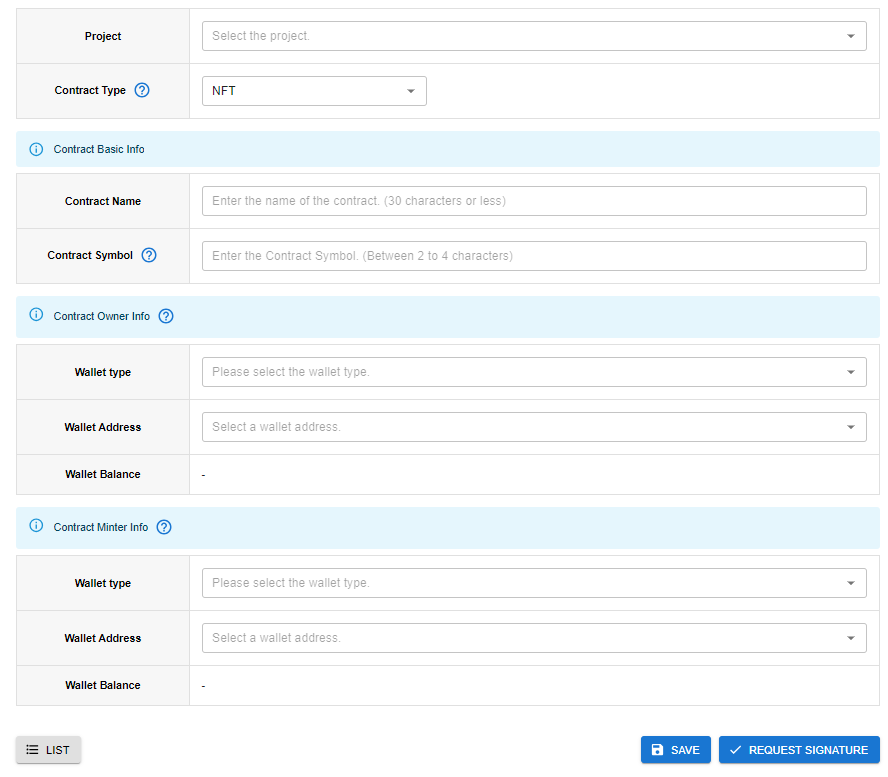 Contract - Hive Developers